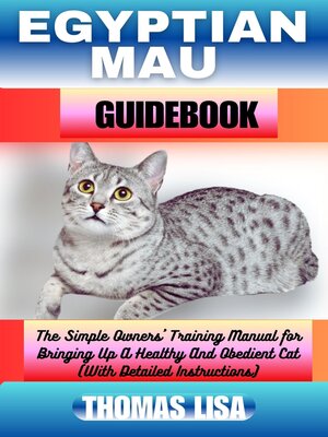cover image of EGYPTIAN MAU GUIDEBOOK